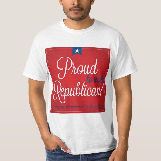 Republikein T-shirt (Voorkant)