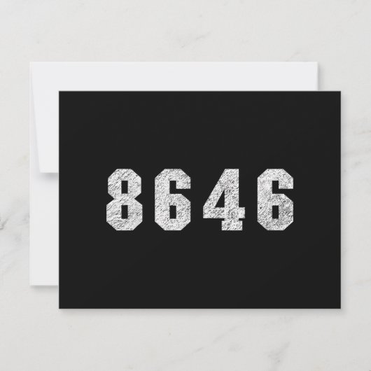 Republikein Trump 86 46 Bedankkaart (Voorkant)