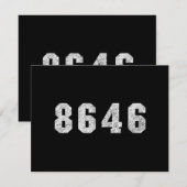 Republikein Trump 86 46 Bedankkaart (Voorkant / Achterkant)