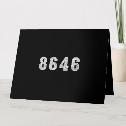Republikein Trump 86 46 Kaart (Voorkant)
