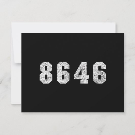 Republikein Trump 86 46 Kaart (Voorkant)