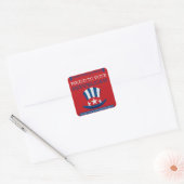 Republikein Vierkante Sticker (Envelop)
