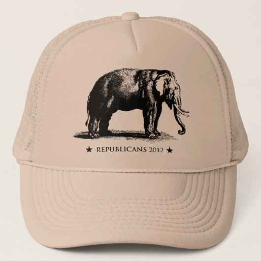Republikeinen 2012  GOP Campaign Trucker Hat Trucker Pet (Voorkant)