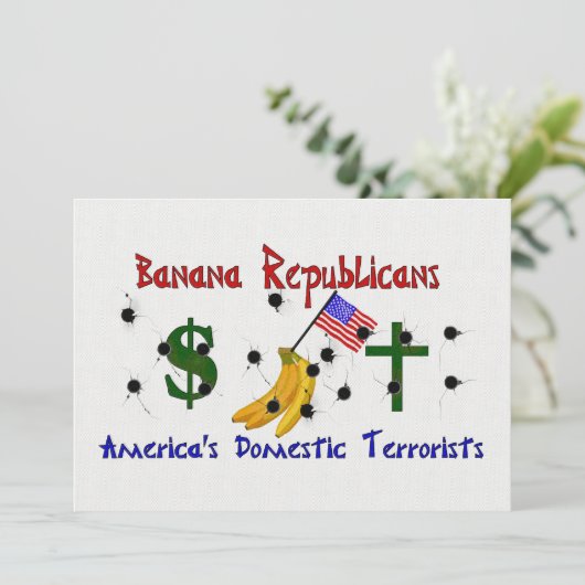 Republikeinen bananen kaart (Staand voorkant)