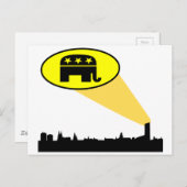 Republikeinen en Trump in uw land hebben u nodig Briefkaart (Voorkant / Achterkant)