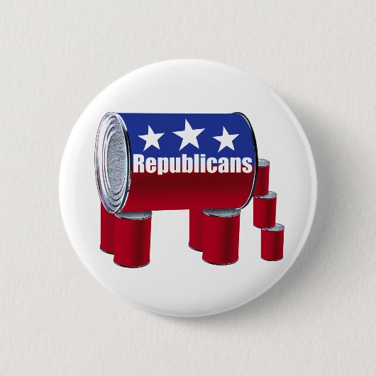 Republikeinen Ronde Button 5,7 Cm (Voorkant)