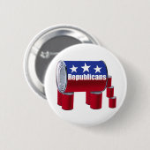 Republikeinen Ronde Button 5,7 Cm (Voorkant /achterkant)
