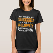 republikeinen stemmen tegen Joe Biden en Halloween T-shirt (Voorkant)