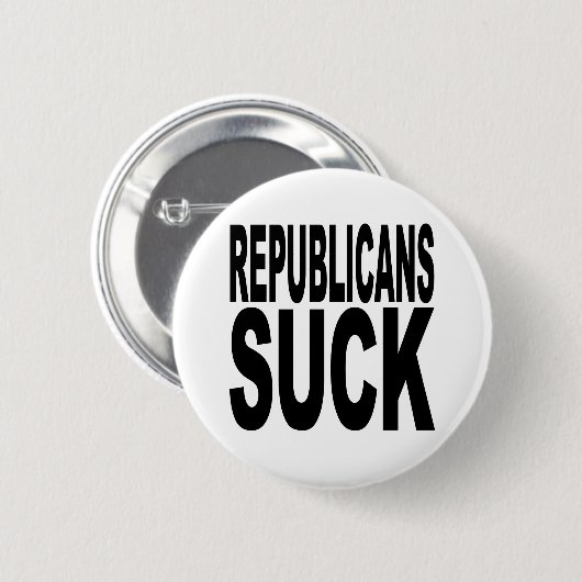 Republikeinen Suck Ronde Button 5,7 Cm (Voorkant /achterkant)