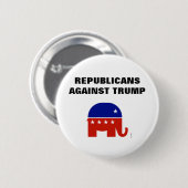 Republikeinen tegen Donald trump 2020 Ronde Button 5,7 Cm (Voorkant /achterkant)