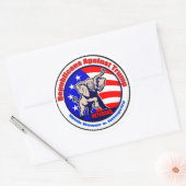 Republikeinen tegen stickers Trump (Envelop)