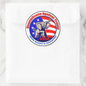 Republikeinen tegen stickers Trump (Tas)