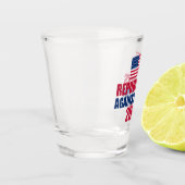 Republikeinen tegen Trump 2024 Verkiezingen Shot Glas (Links)