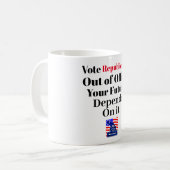 Republikeinen uit Kantoor Coffee Mok stemmen (Voorkant links)