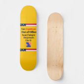 Republikeinen uit Kantoor Skateboard stemmen (Voorkant)