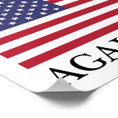 Republikeinen verenigd tegen Trump Poster (Hoek)