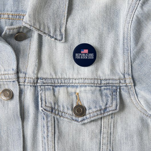 Republikeinen voor Biden 2020 Ronde Button 3,2 Cm (In situ)