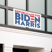 republikeinen voor de President van Biden Harris B Spandoek (Buitenkant Gebouw)