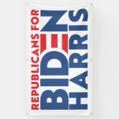 republikeinen voor de President van Biden Harris B Spandoek (Verticaal)