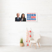 Republikeinen voor de Verkiezingsbanner Biden Harr Spandoek (Insitu)