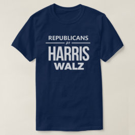 Republikeinen voor Harris Walz T-shirt