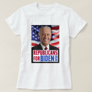 Republikeinen voor Joe Biden 2020 US President Fot T-shirt