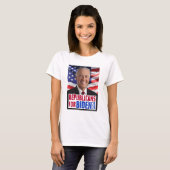 Republikeinen voor Joe Biden 2020 US President Fot T-shirt (Voorkant volledig)