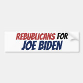 Republikeinen voor Joe Biden Democrats Funny 2024 Bumpersticker (Voorkant)