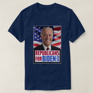 Republikeinen voor Joe Biden US President 2020 Fot T-shirt