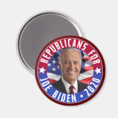 Republikeinen voor Joe Biden US President Foto 202 Magneet (Voorkant / Achterkant)