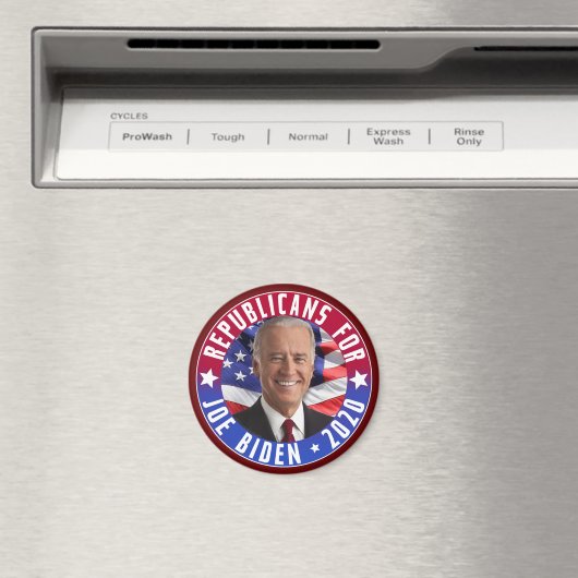Republikeinen voor Joe Biden US President Foto 202 Magneet (Insitu (Vaatwasser))