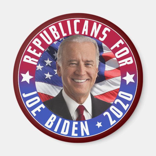 Republikeinen voor Joe Biden US President Foto 202 Magneet (Voorkant)