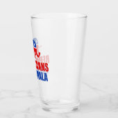 Republikeinen voor Kamala Harris Elephant Glas (Links)