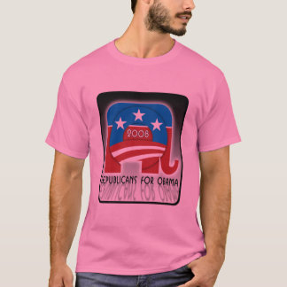 Republikeinen voor Obama T-shirt