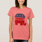 Republikeinen voor Romney T-shirt (Voorkant)