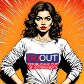 Republikeinen weg t-shirt