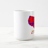 Republikeinen zijn kiezers met lage informatie koffiemok (Center)