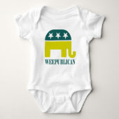 Republikeins Baby Romper (Voorkant)