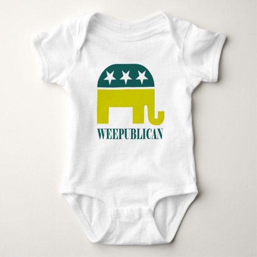 Republikeins Baby Romper (Voorkant)