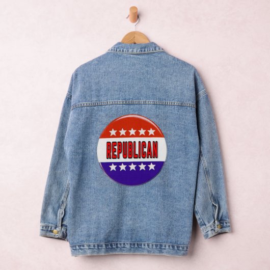 Republikeins Button Denim Jacket (Hangar)