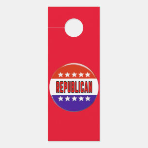 Republikeins Button Deurhanger