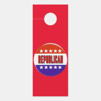 Republikeins Button Deurhanger