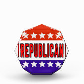 Republikeins Button Fotoblokken (Voorkant)