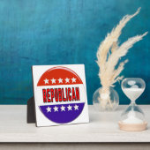 Republikeins Button Fotoplaat (Insitu)