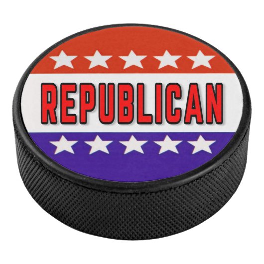 Republikeins Button Hockey Puck (3/4)