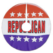 Republikeins Button Kerstboom Rok (Voorkant)
