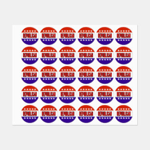 Republikeins Button Labels