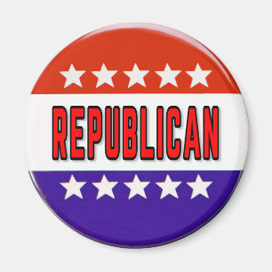 Republikeins Button Magneet