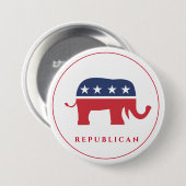 Republikeins Button Pin (Voorkant /achterkant)