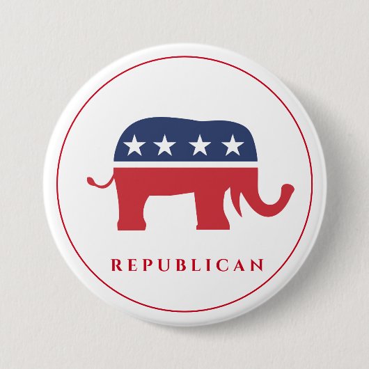 Republikeins Button Pin (Voorkant)